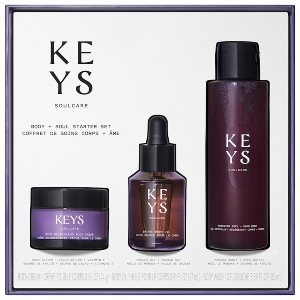 Keys Soulcare 
Body + Soul Starter Set
